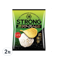 KOIKEYA 湖池屋 Strong濃厚酸奶洋蔥風味洋芋片  55g  2包