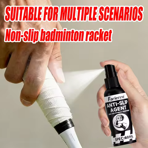 60Ml Anti-Slip Agent Spray, Sweat Proof Grip Enhancer For Weightlifting, Golf, Badminton, Pole Dance
