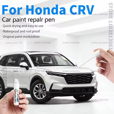 Paint Repair Pen Touch Up Scratch Remover DIY Auto Accessories Black White For Honda CRV 1995-2025 R