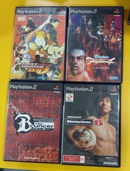PS2 經典格鬥 足球遊戲 4隻合售 Street Fighter Virtua Fighter ps2