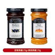 法國進口聖桃園果醬藍莓醬草莓果醬塗麵包三明治吐司整箱網紅