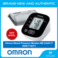 [Free Same Day Delivery] Brand New &amp; Authentic OMRON Blood Pressure Monitor M2 Intelli IT HEM-7143T1-EBK With 5-Year Warranty