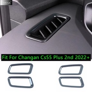 Fit For Changan Cs55 Plus 2022 2023 2024 2nd Car A Pillar Air AC Conditioning Outlet Frame Decor Sti
