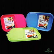 AppleLady JT4420 Rectangular Chopping Board / College University Cutting Board /Plastic Chopping Boa