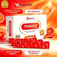 【READY STOCK】PROBIOTIC [ LABRICH TRIBIOTIC - POSTBIOTIC + PREBIOTIC + PROBIOTIC ] HIGH VITAMIN C IMM