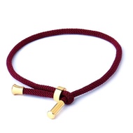 Gelang Tali Serut Polos Hongkong Untuk Liontin Mas