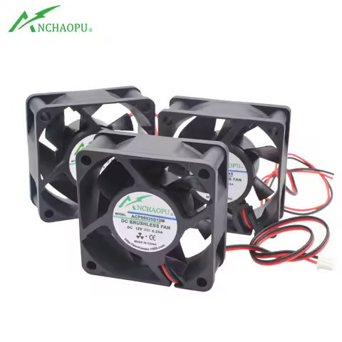 ACP6025S 6cm 60mm fan 60x60x25mm DC5V 12V 24V USB 2pin Cooling fan for chassis CPU power converter
