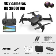 【การประกัน 1 ปี】Drone E88 WIFI FPV โดรนที่มีมุมภาพกว้าง 1080P กล้อง HD High Hold สามารถพับเก็บได้ RC