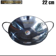 Mini Frying Pan Thick Stainless Steel Frying Pan 22/ 24 cm