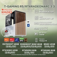 # DOTATECH T-GAMING R5/RTXRADEONARC 3.3 - CUSTOM PC GAMING PACKAGE # R5 7500F + GPU OPTION(S)