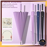 MM 24 Bones Extra Strong Beautiful Umbrella Automatic Long Handle Golf Umbrella Large Oversize Payun
