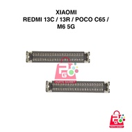 MESIN Xiaomi Redmi 13C 13R LCD Connector poco C65 M6 5G Fpc LCD Connector Socket on the Engine