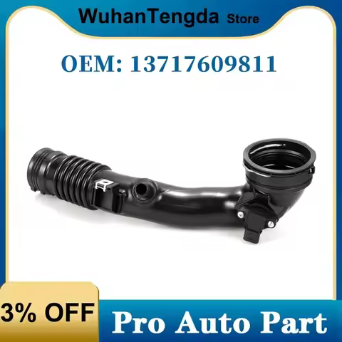 13717609811 Turbo Turbocharger Intercooler Hose with Sensor 13627599042 for BMW F10 F01 X5 535i 640i
