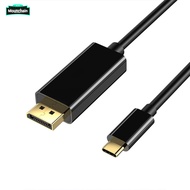 USB C To DisplayPort Cable Adapter High Resolution 4K 60Hz Connector For Desktop Laptop Projector Monitor 1.8M