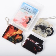 Yi Yang Qianxi Acrylic NFC Pull-out CD Box Skin Peripheral Vinyl Record CD Mini Album Pendant 7.6.6