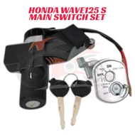 Honda WAVE125S WAVE125 S WAVE 125 S W125 S Main Switch Set Key Set Suis Kunci Set WAVE125 S