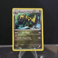 2012 Haxorus Card (Rare Holo)
