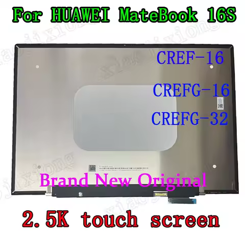 New for Huawei mateBook 16S display screen assembly CREF-16、CREFG-16、CREFG-32 、CREFG-Xtouch screen d