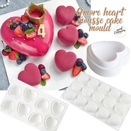 🇸🇬 Heart mould pinata cake heart shape mousse cake mould bombshell baking amorini mold 3D 心形模