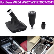 For Mercedes BENZ C E GLK Class AMG W204 W212 W207 X204 Car Automatic Shift Gear Shifter Knob Boot C