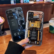 Circuit board Tempered glass case Realme C2,Realme C3,Realme C11,Realme C12,Realme C17 Premium glass