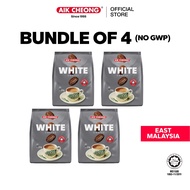 [East Malaysia] BUNDLE OF 4 - Aik Cheong 3 In 1 White Coffee Tarik Less Sugar (12s x 38g)