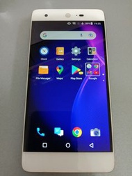 (有問題零件,當壞機賣) Sharp Z2 銀色 4G LTE 4GB RAM+32GB ROM 5.5 吋 Full HD螢幕 (火牛已壞, 電池過熱會自動熄機)