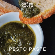 ซอสเพลสโต้ 200กรัม ทำจากโหระพาปลูกเอง (pesto paste 200g)