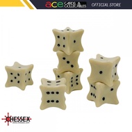 Chessex Dice Ivory/black 18mm D6 Dice Set (1 Piece)