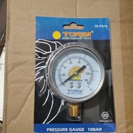 Compressor Air Meter - Tora Pressure Gauge 10 Bar