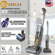 Enolux X9 Premium Cordless Wet And Dry Vacuum Cleaner Smart Dual-sided Edge LCD Display Floor Washer Mop Vacuum洗地机吸尘机
