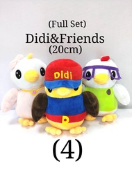 Didi&Friends Plush Soft Toys For Kids and Baby Gifts Patung Didi&Friends