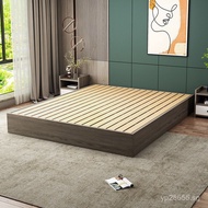 Bed Frame Hotel Bed Empty Frame Bed Frame Extra Thick1.8x2Bedroom Tatami Bed Frame Floor Standing NX
