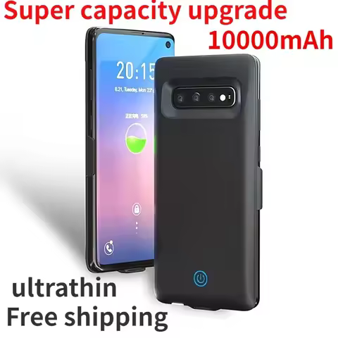 10000mAh Bateria Externa For Samsung Galaxy S10 S10e S10Plus S20 Plus Ultra FE Battery Charger Case 