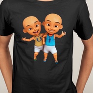 Short Sleeve T-shirt shirt Upin Ipin Kak ros Opah Ehsan Jarjit Fizi mail dzul O-Neck Men Fashion cot