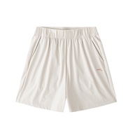 ANTA Women Training Woven Shorts 1624B7514-3- khaki