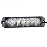 6 LED Strobe Light bulb 16 flashing modes Car Emergency Beacon Light Bar