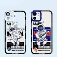 Casing Oppo A54 4G Case Astronot Permanent Glow
