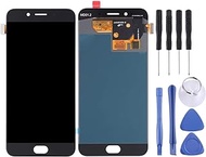 TFT Material LCD Screen Original LCD Screen and Digitizer Full Assembly for OPPO R9s(Black). (Color : White)