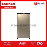 Sanken SKV 161 A CB Kulkas 1 pintu - KHUSUS JABODETABEK