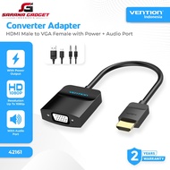 VENTION 42161 HDMI Male to VGA Female Adapter Converter Cable For Monitor and Projector with Micro U