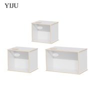 [YIJU] Hamster Burrow Box, Burrow, Shelter, Play Cage, Hideaway, Digging Container for Degus, Small 