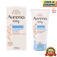 Aveeno Baby Dermexa Emollient Cream 150ml / Moisturizing Wash 250ml
