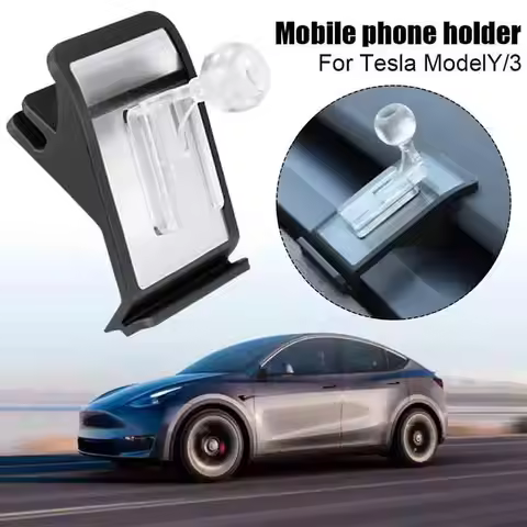 Mobile Phone Holder Base for Tesla Model 3 /X / S / Y Phone Mount Support GPS Support Adapter Car In