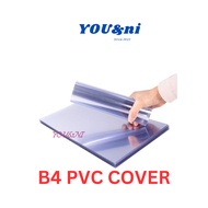 B4/A3/A4  PVC Cover/Clear Rigid Transparent Pvc Sheet For Binding Covers