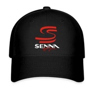 baseball cap Ayrton Senna Black Hat Twill Cap Baseball Size S/M & L/XL cap
