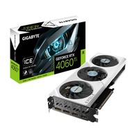 GIGABYTE GeForce RTX 4060 Ti Eagle OC ICE 8G Graphics Card, 3X WINDFORCE Fans, 8GB 128-bit GDDR6, GV