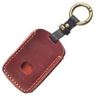 ⭐GRCEKRIN SALE⭐Leather Car Remote Key Fob Cover Case For Mazda 3 CX4 CX5 CX8 CX9 CX-30 Red