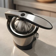Electric Citrus Juicer Front Outlet Stainless Steel Citrus Juicer Countertop Appliance Compact