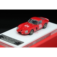 MY64 1/64 Ferrari CLASSIC 250GT 1963 Racing version #104 RED